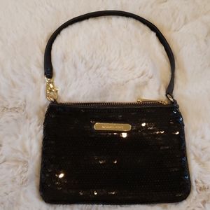 💥2011 Michael Kors Black sequin wristlet